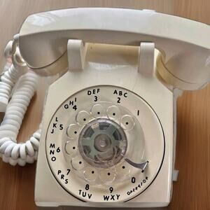 Vintage ITT Rotary Desk Phone